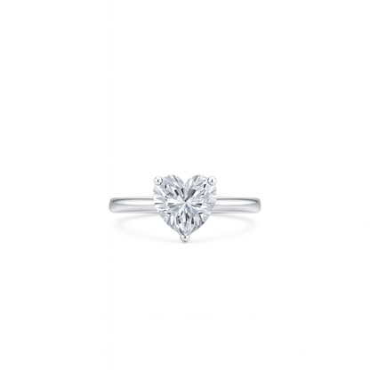 Amore Solitaire Ring – White Diamond