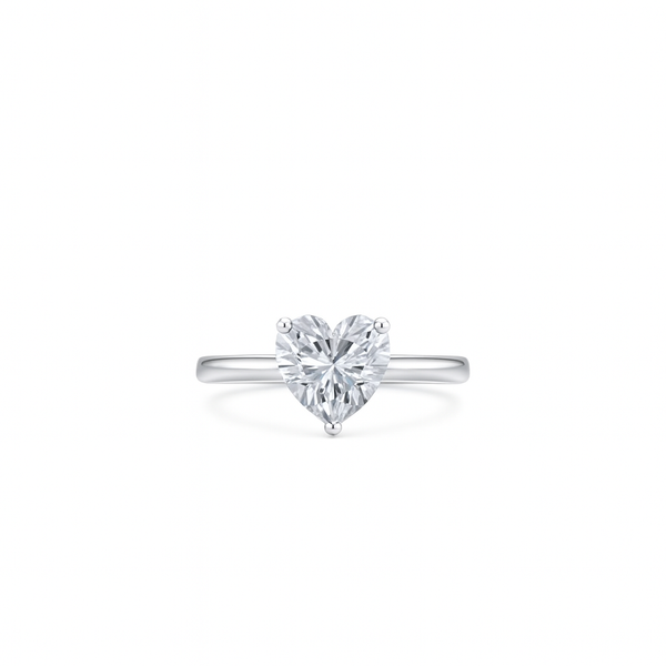 Amore Solitaire Ring – White Diamond
