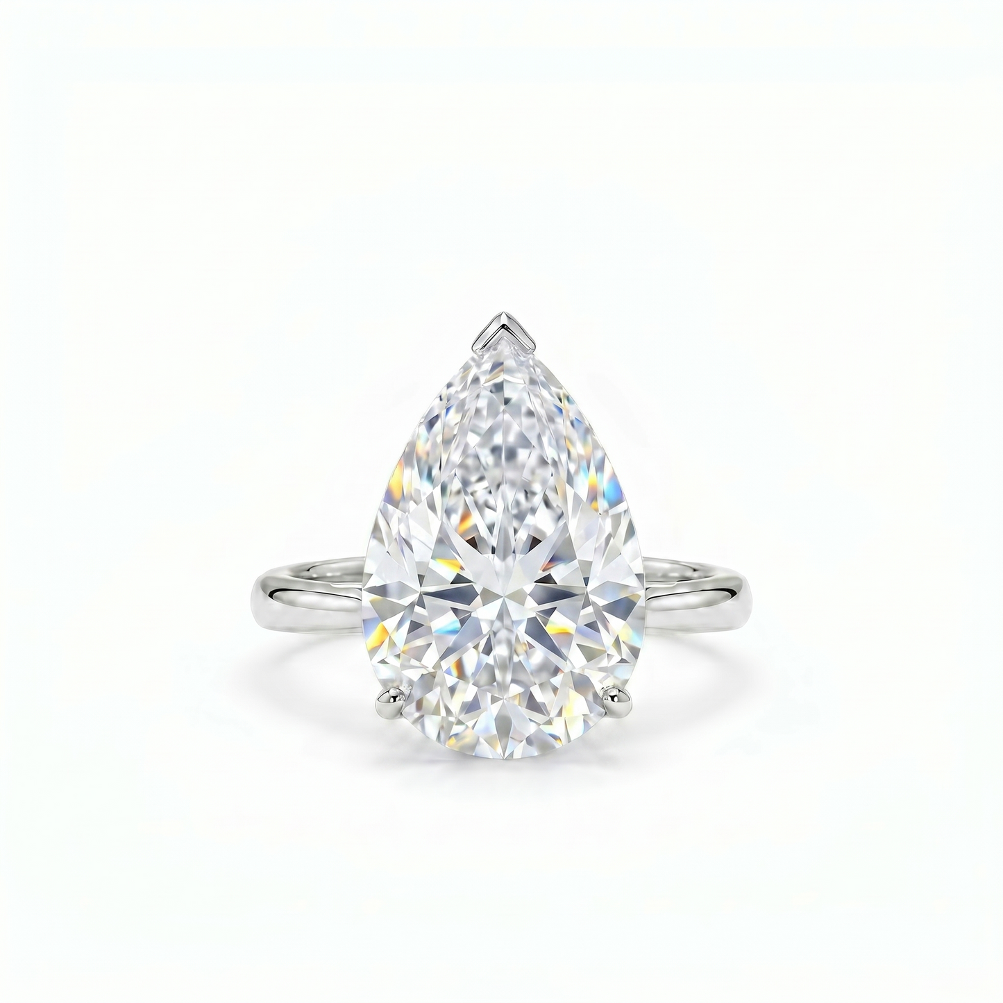 Nova Bold Solitaire Ring – White Diamond