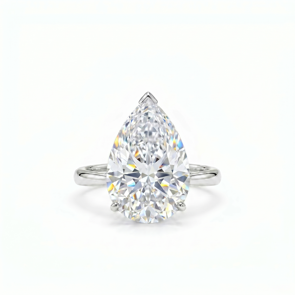 Nova Bold Solitaire Ring – White Diamond