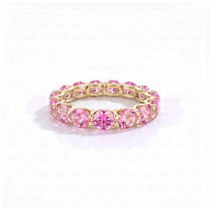 Linea Maxi Ring – Light Pink Sapphire