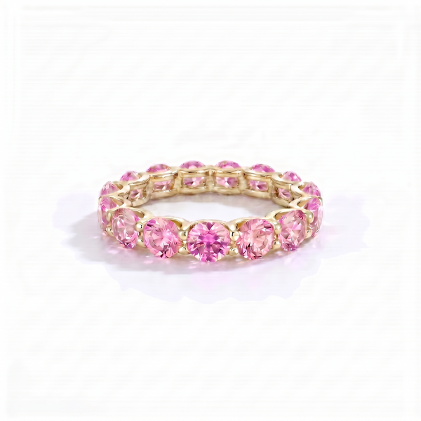 Linea Maxi Ring – Light Pink Sapphire