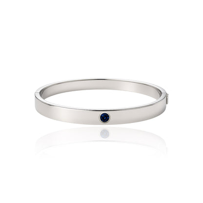 Forma Uno Elemental Bangle – Blue Sapphire