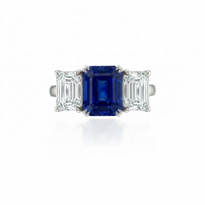 Nexus Trilogy Ring – Blue Sapphire
