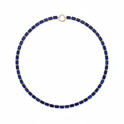 Nexus Tennis Necklace – Blue Sapphire