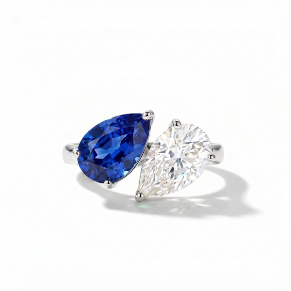 Nova Versus Ring – Blue Sapphire