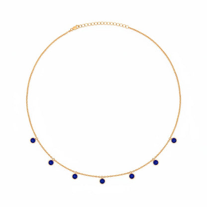 Forma Harmony Necklace – Blue Sapphire