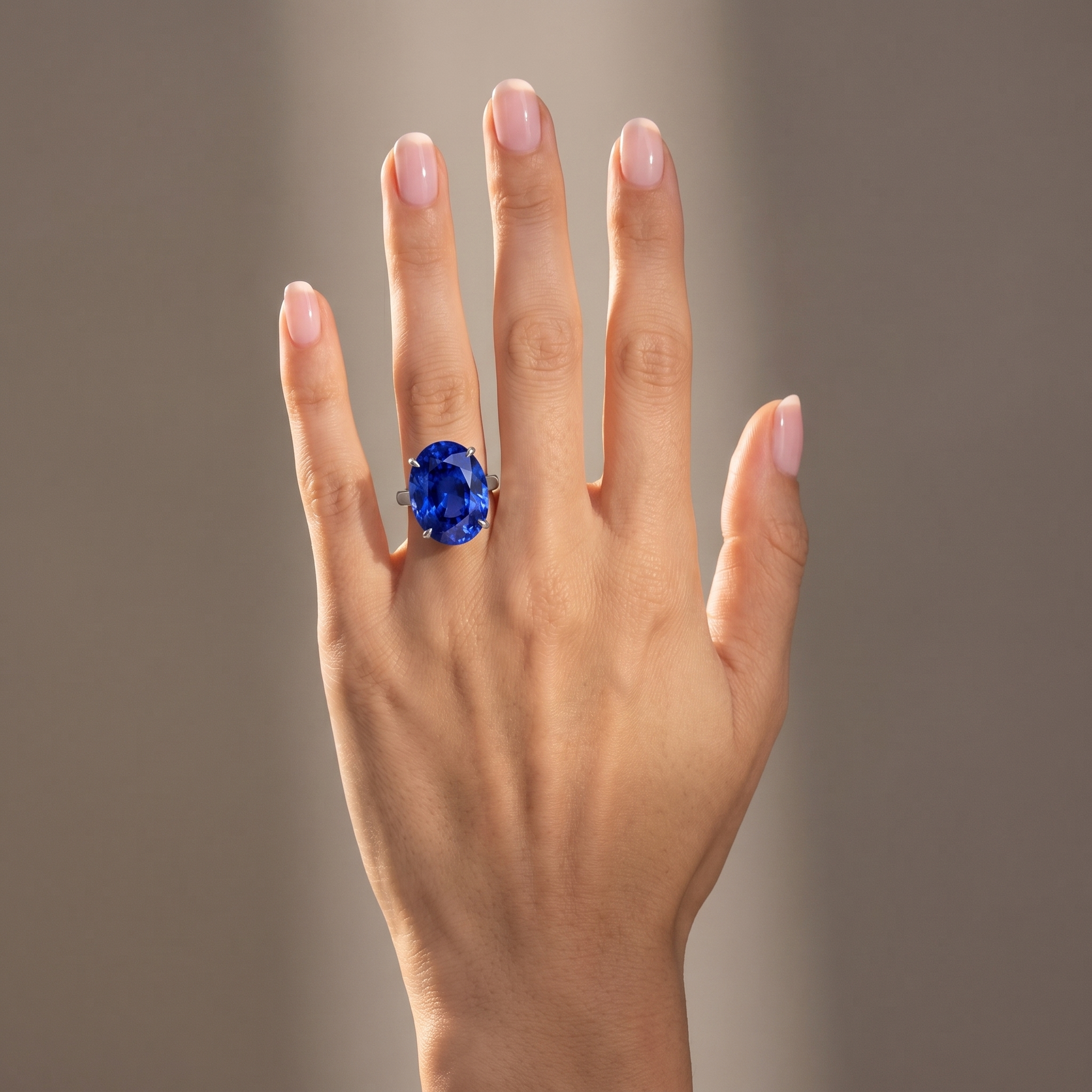 Velara Gala Ring – Blue Sapphire