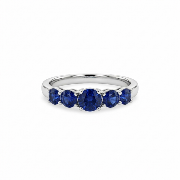 Juno Cinco Ring – Blue Sapphire