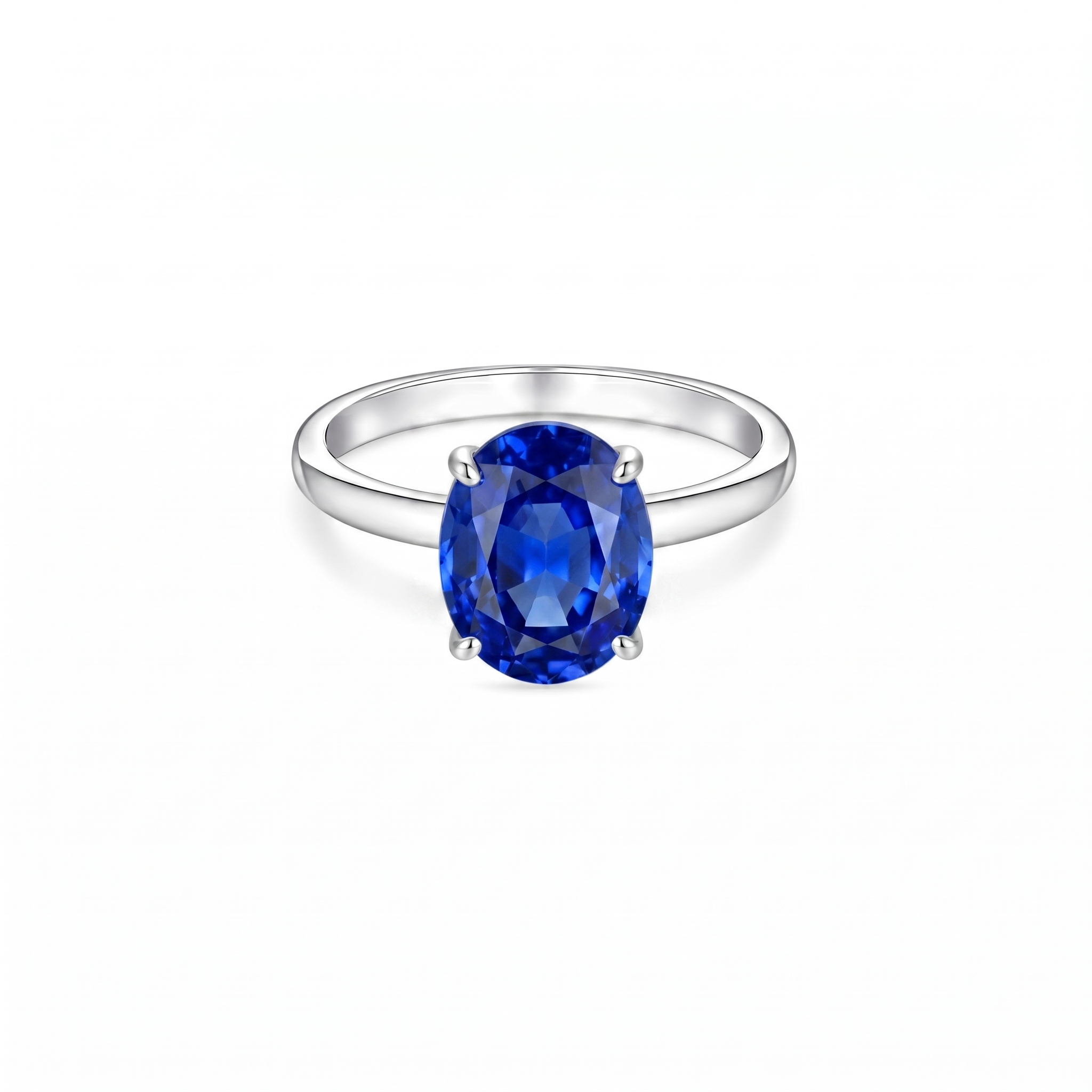 Velara Signature Ring – Blue Sapphire