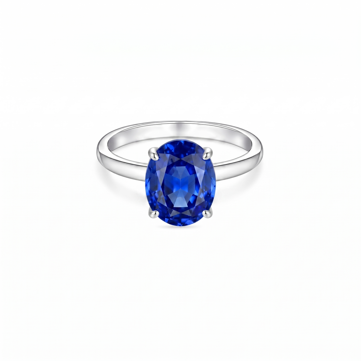 Velara Signature Ring – Blue Sapphire