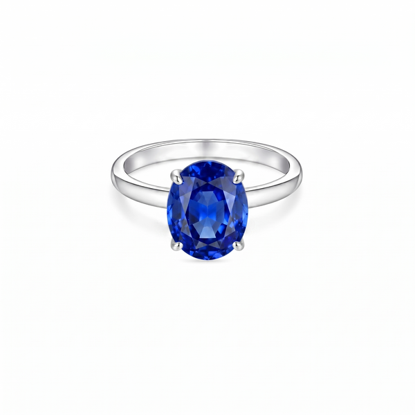 Velara Signature Ring – Blue Sapphire