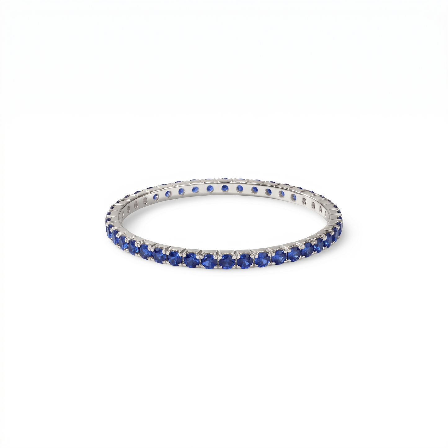 Linea Mini Ring – Blue Sapphire