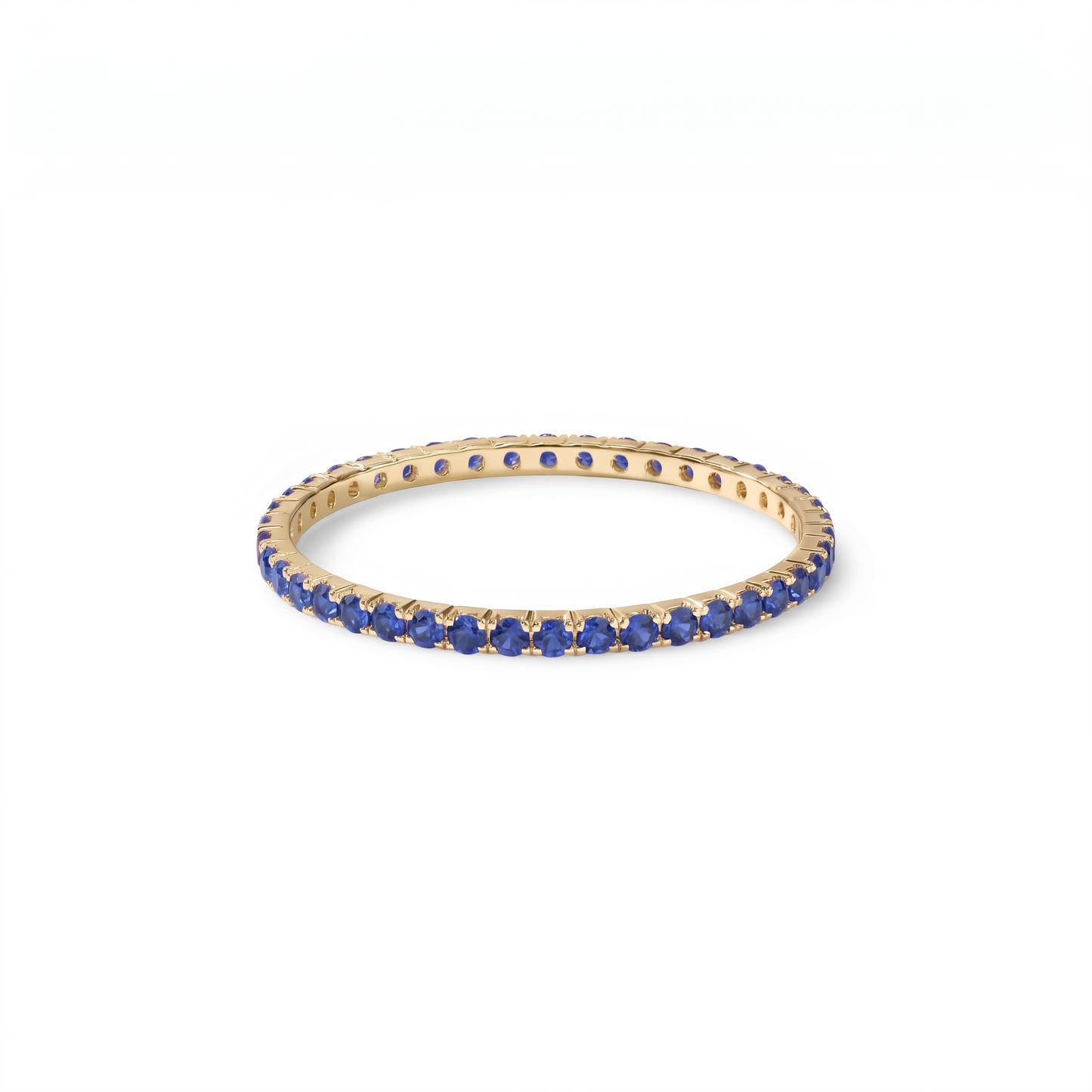 Linea Mini Ring – Blue Sapphire