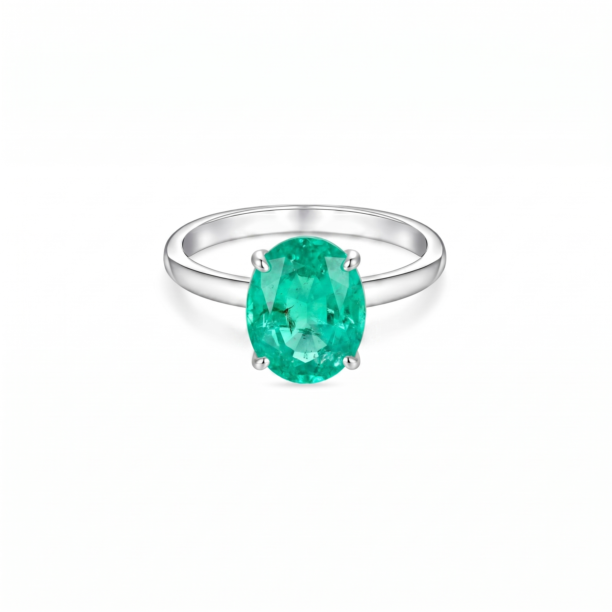 Velara Signature Ring – Colombian Green Emerald