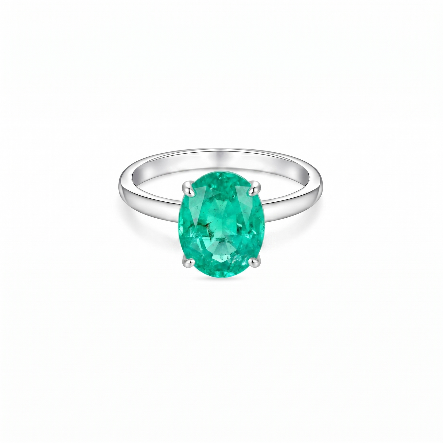 Velara Signature Ring – Colombian Green Emerald