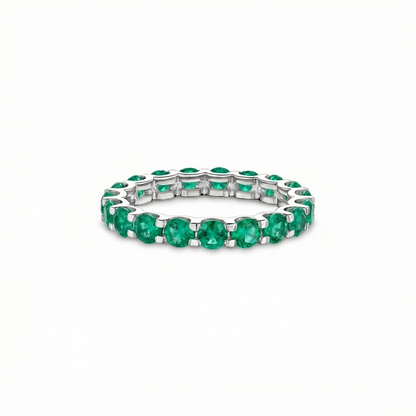 Linea Grande Ring – Colombian Green Emerald