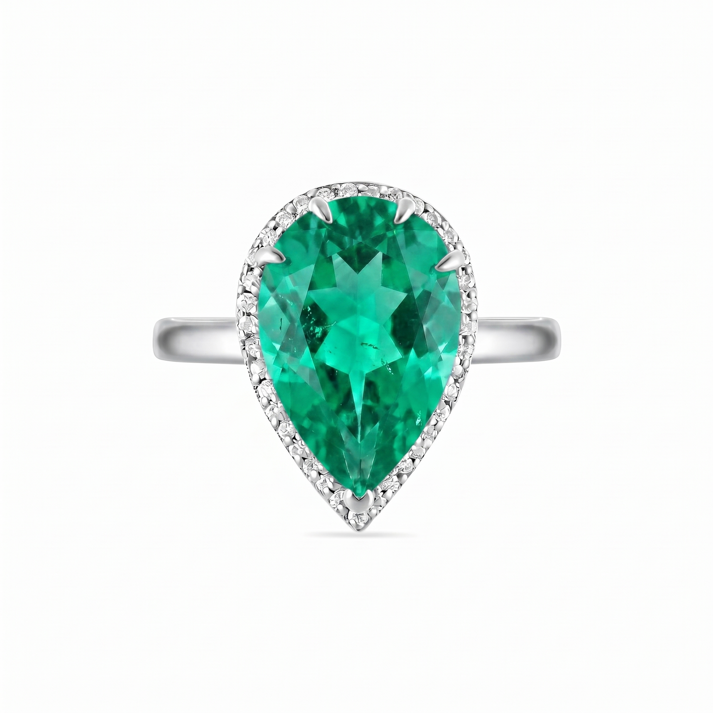 Nova Principessa Ring – Colombian Green Emerald
