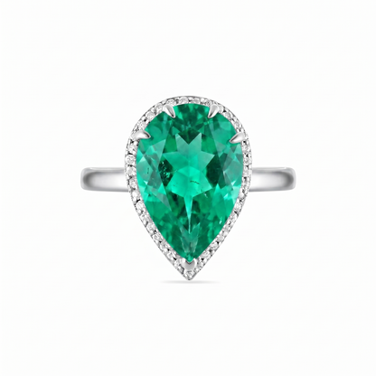 Nova Principessa Ring – Colombian Green Emerald