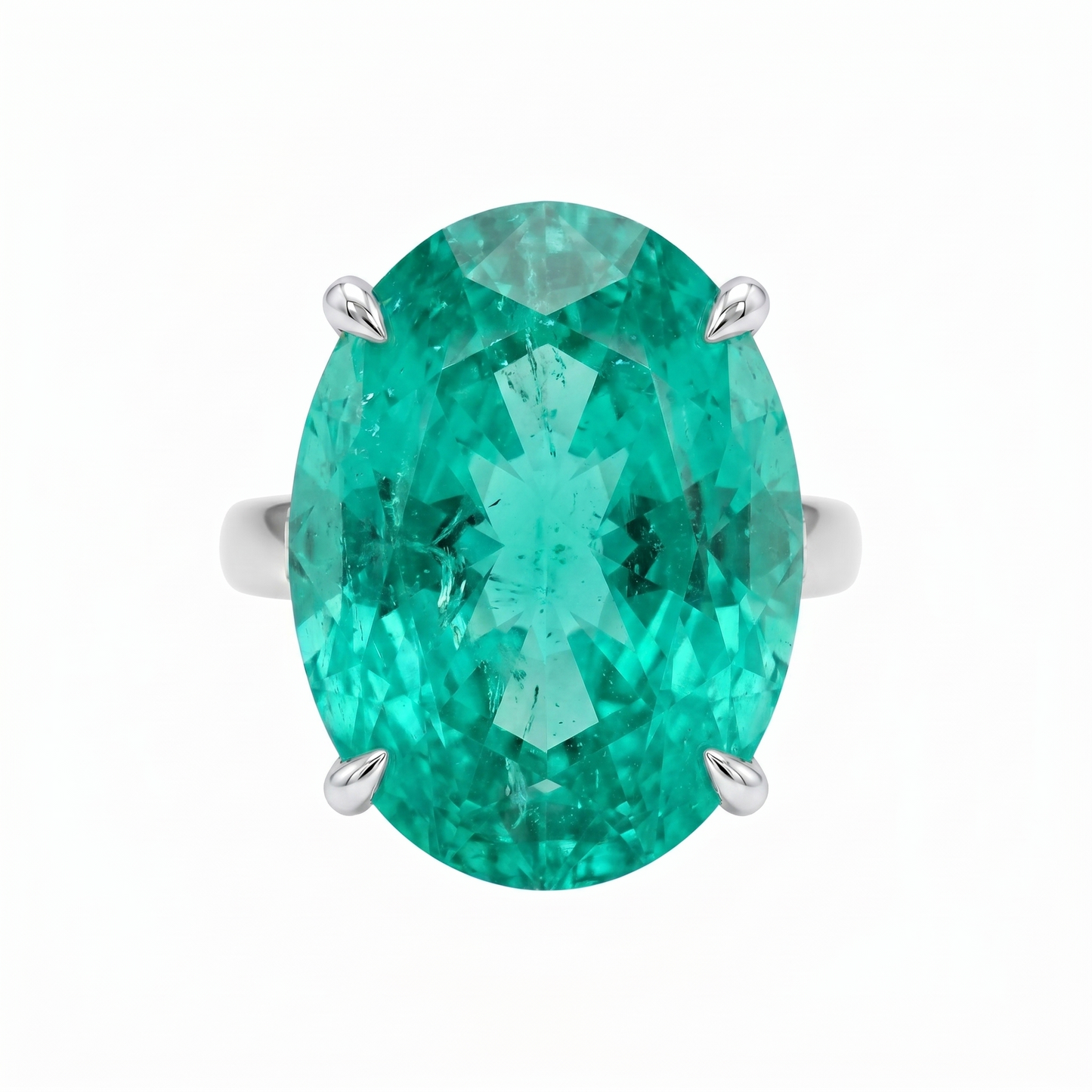 Velara Gala Ring – Colombian Green Emerald
