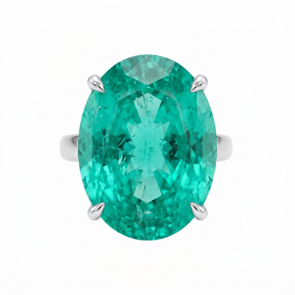 Velara Gala Ring – Colombian Green Emerald