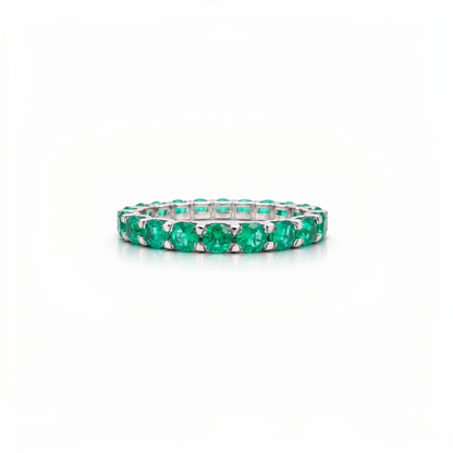 Linea Grande Ring – Colombian Green Emerald