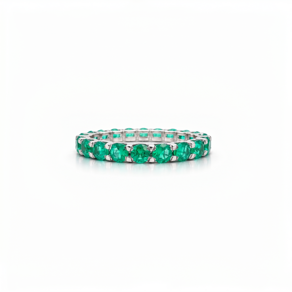 Linea Grande Ring – Colombian Green Emerald