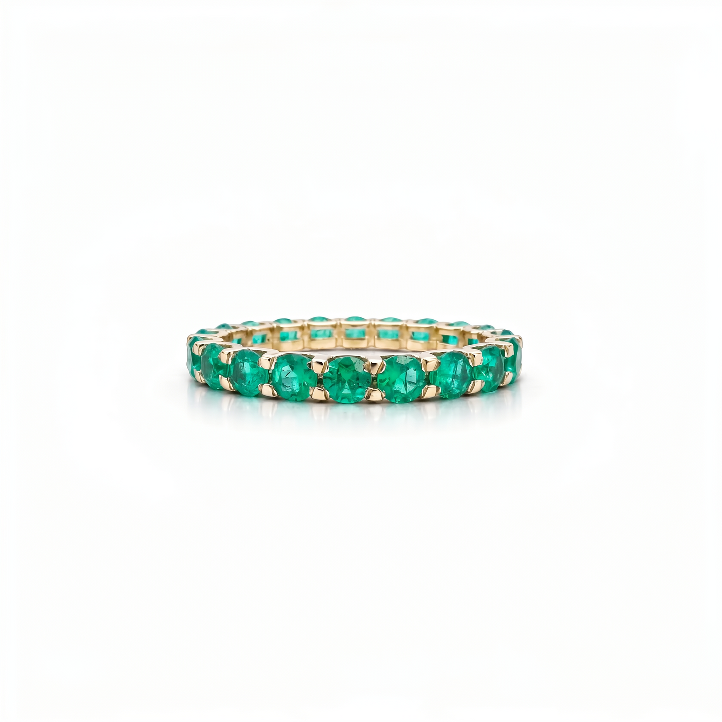 Linea Grande Ring – Colombian Green Emerald