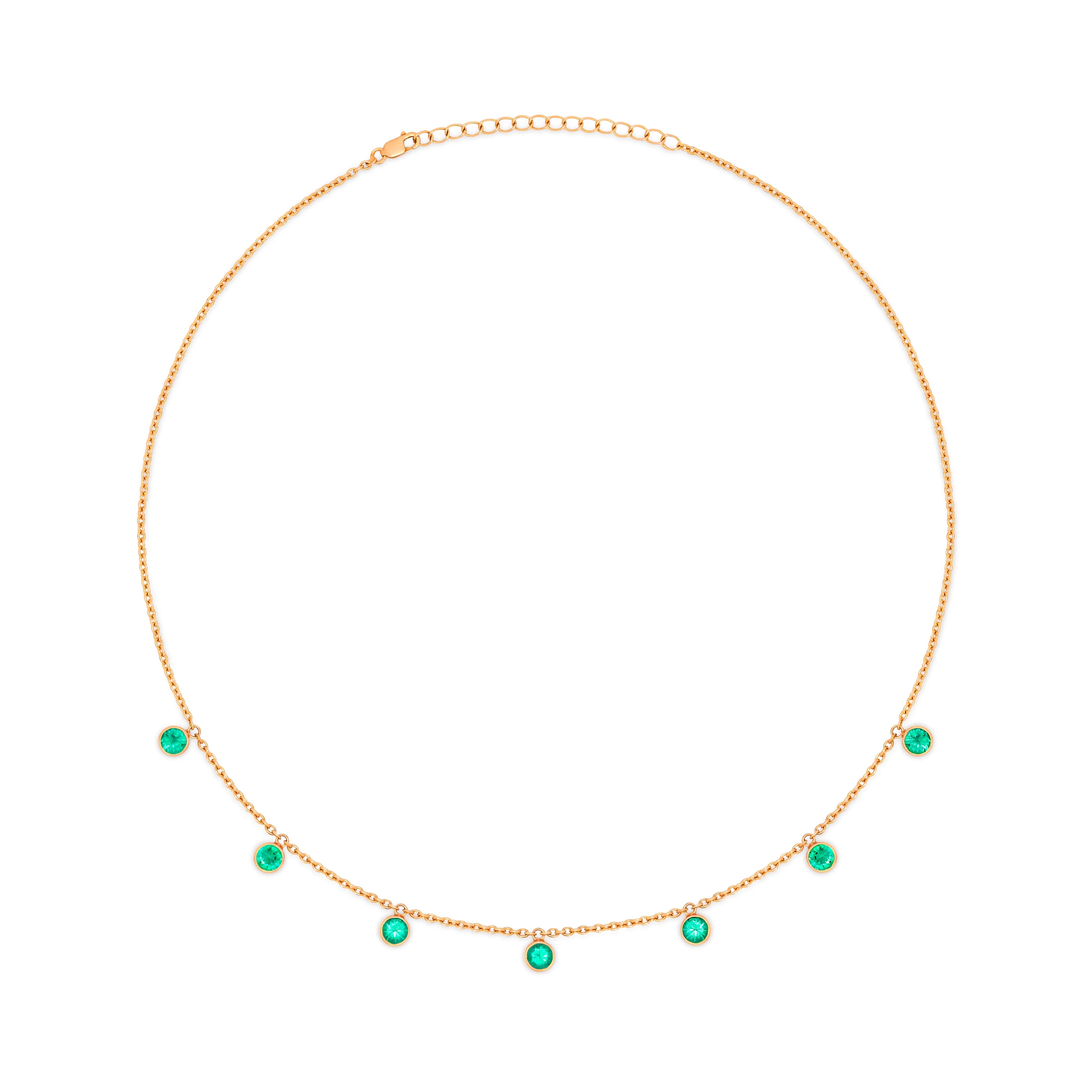 Forma Harmony Necklace – Colombian Green Emerald