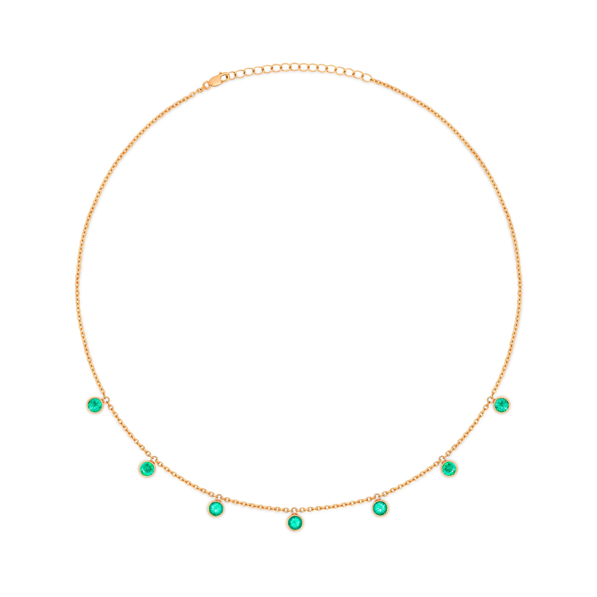 Forma Harmony Necklace – Colombian Green Emerald