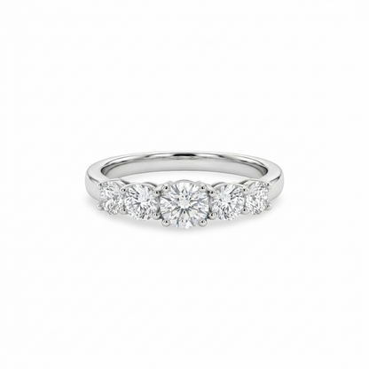 Juno Cinco Ring – White Diamond