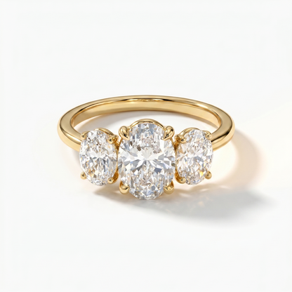 Velara Trilogy Ring – White Diamond