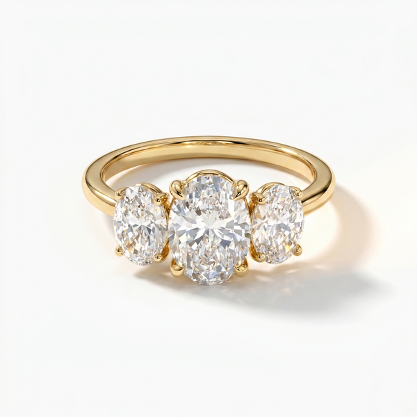 Velara Trilogy Ring – White Diamond
