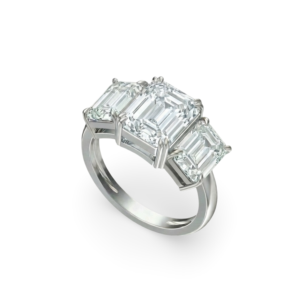 Nexus Trilogy Ring – White Diamond
