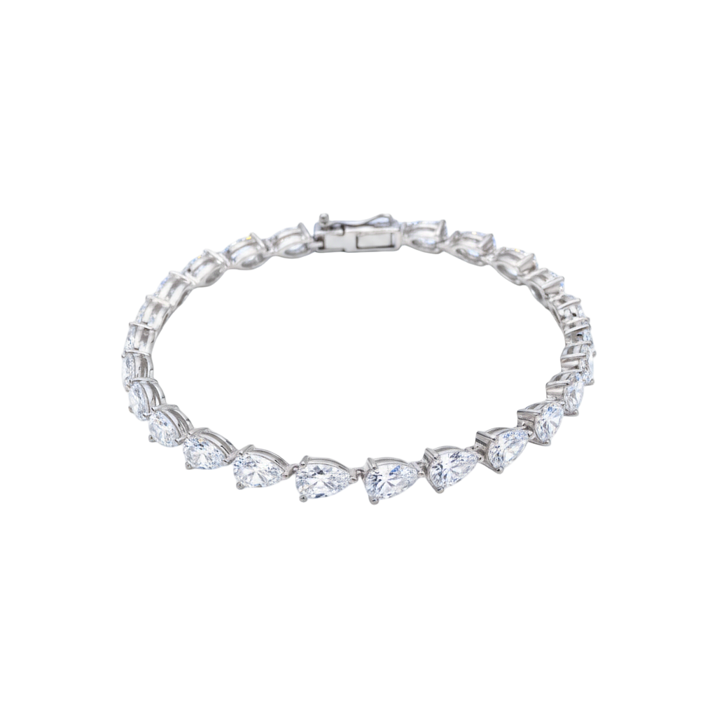 Nova Tennis Bracelet – White Diamond