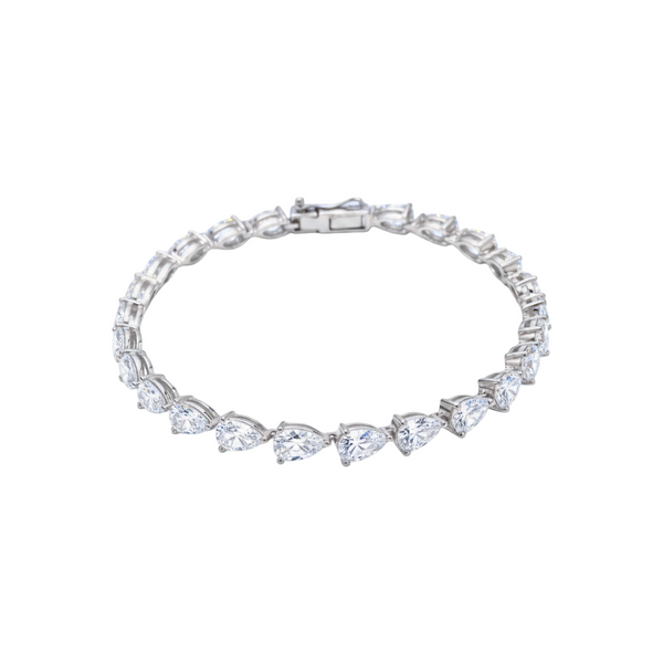 Nova Tennis Bracelet – White Diamond