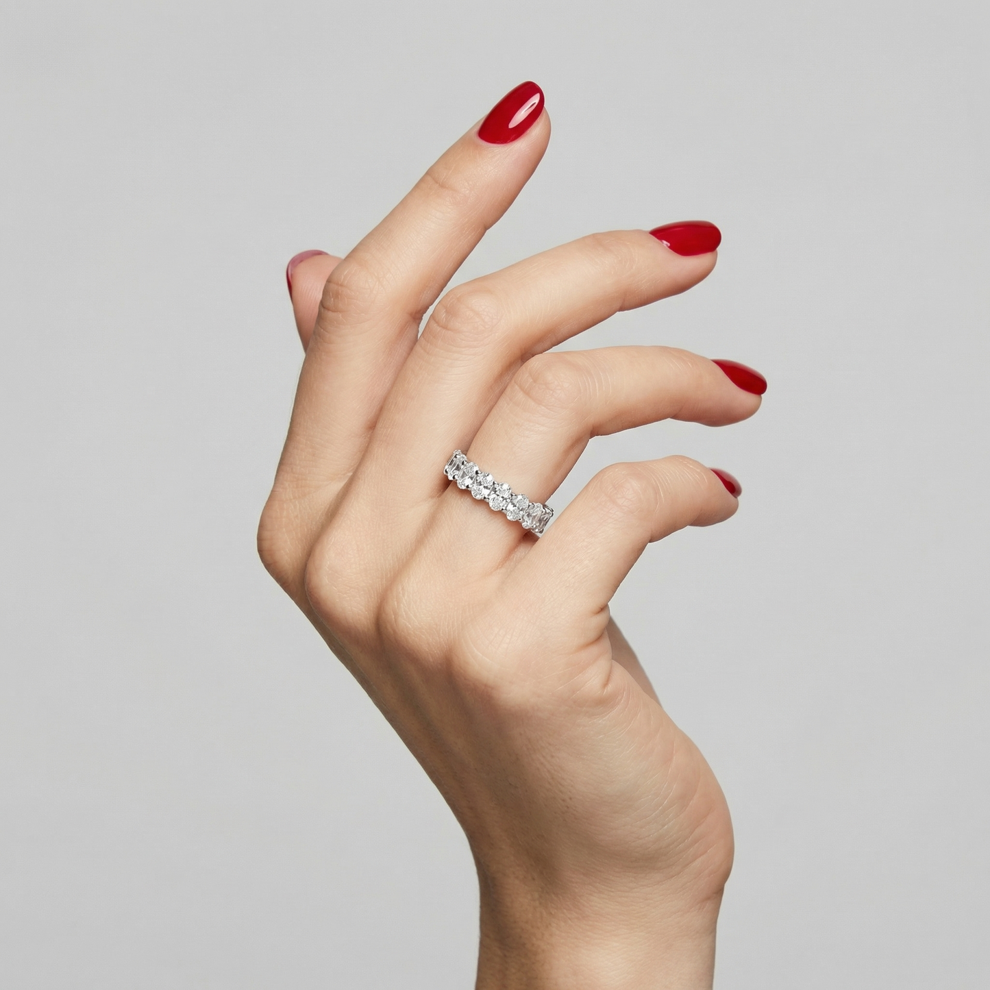 Velara Eternity Ring – White Diamond