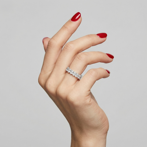 Velara Eternity Ring – White Diamond