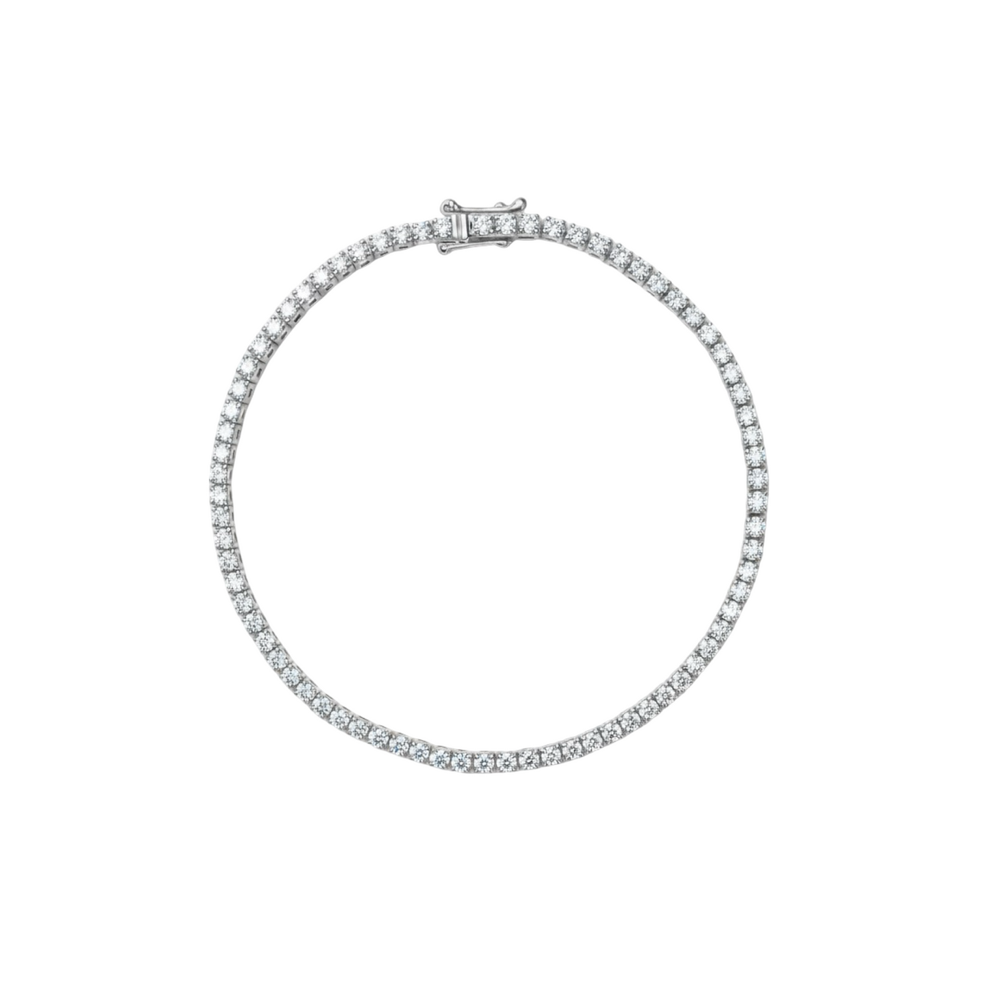 Juno Mini Tennis Bracelet – White Diamond