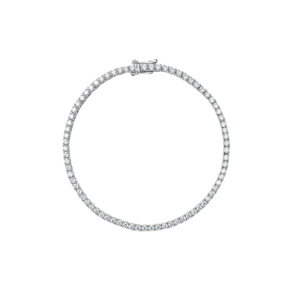 Juno Mini Tennis Bracelet – White Diamond
