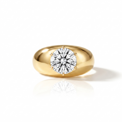 Juno Grand Dome Ring – White Diamond
