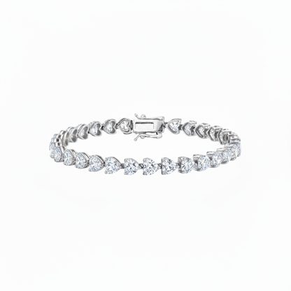 Amore Tennis Bracelet – White Diamond