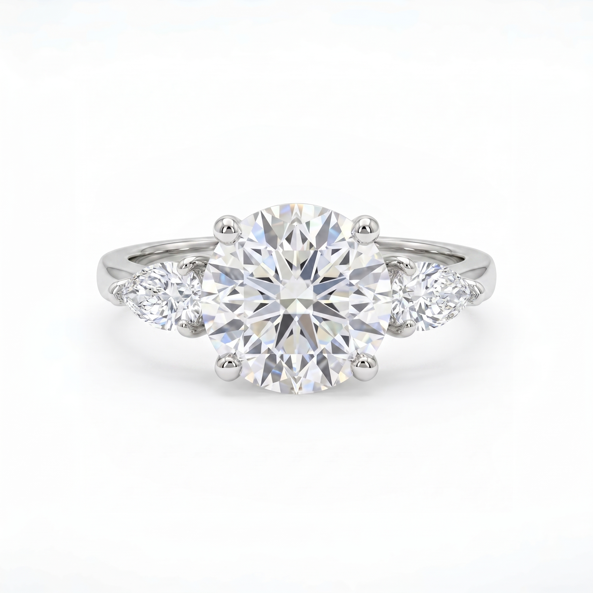 Juno Trio Ring – White Diamond