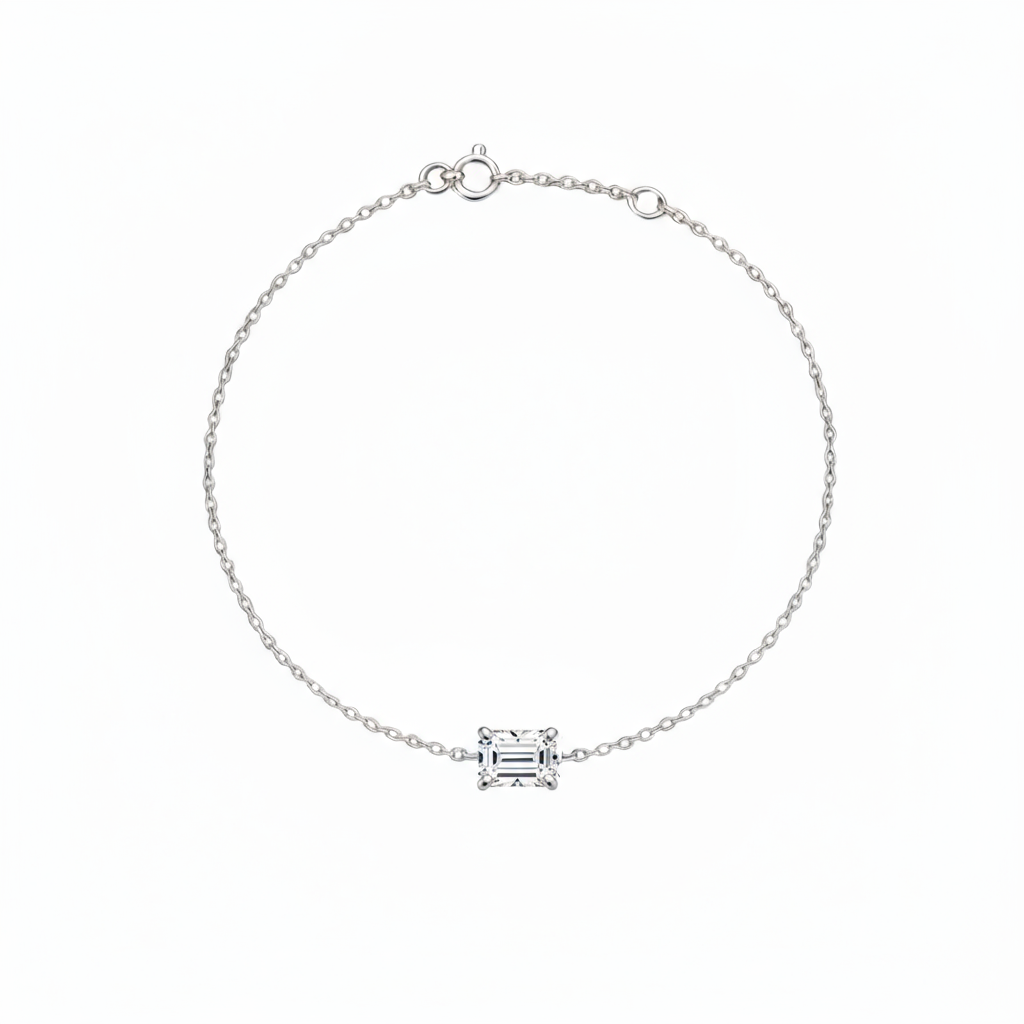 Nexus Solitaire Bracelet – White Diamond