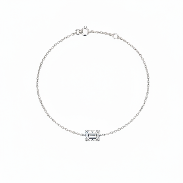Nexus Solitaire Bracelet – White Diamond