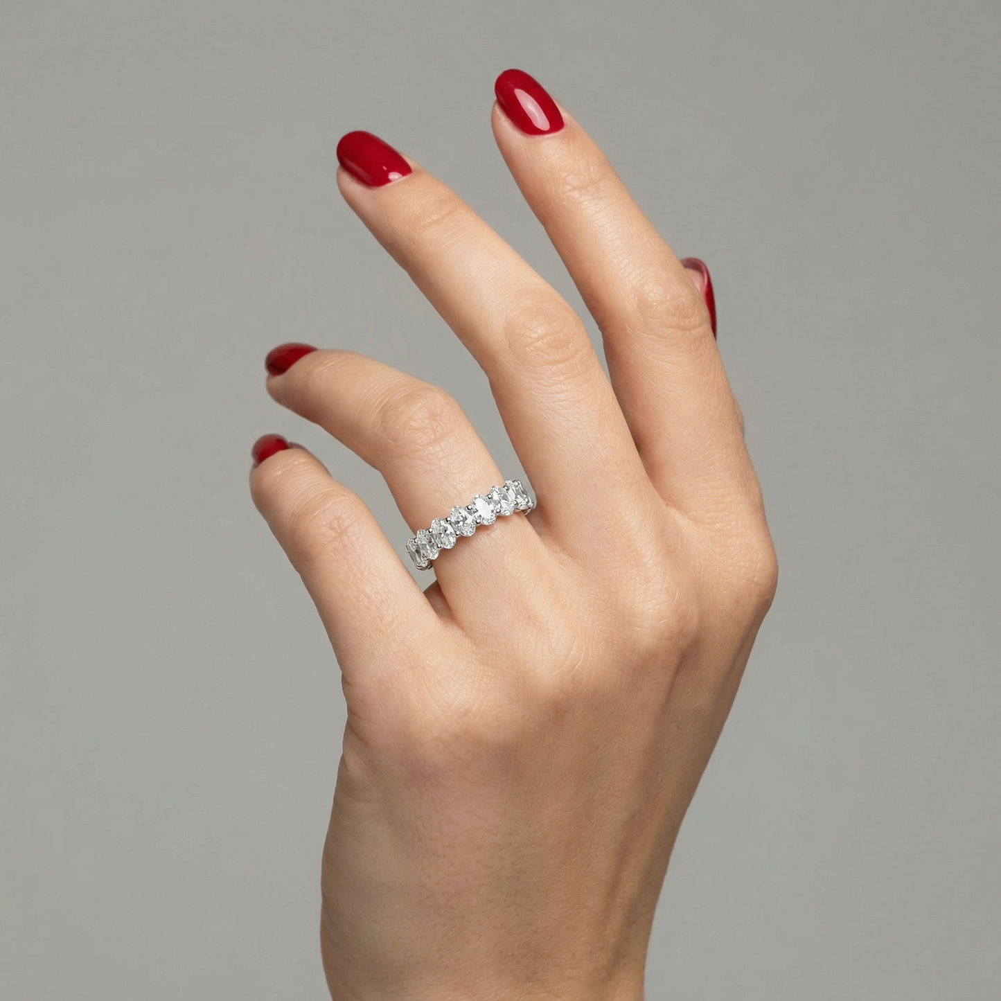 Velara Eternity Ring – White Diamond