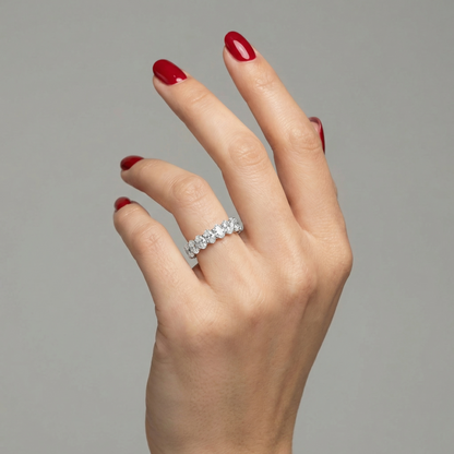 Velara Eternity Ring – White Diamond