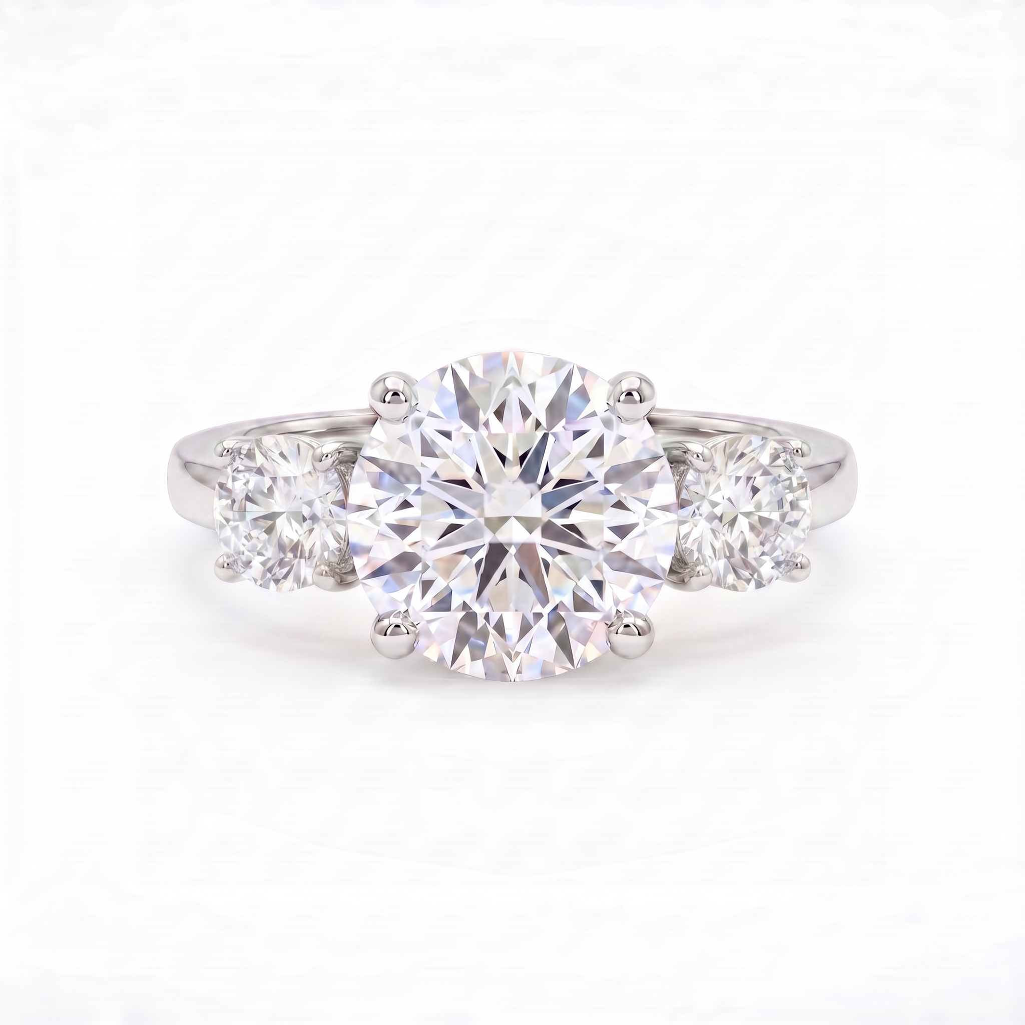 Juno Trilogy Ring – White Diamond