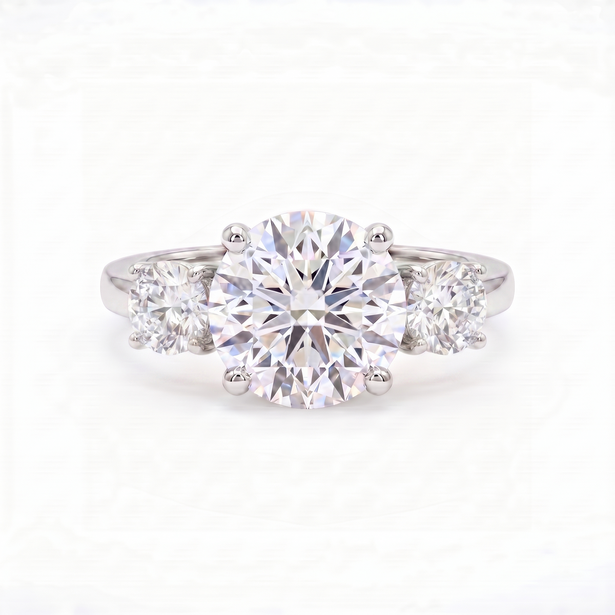Juno Trilogy Ring – White Diamond