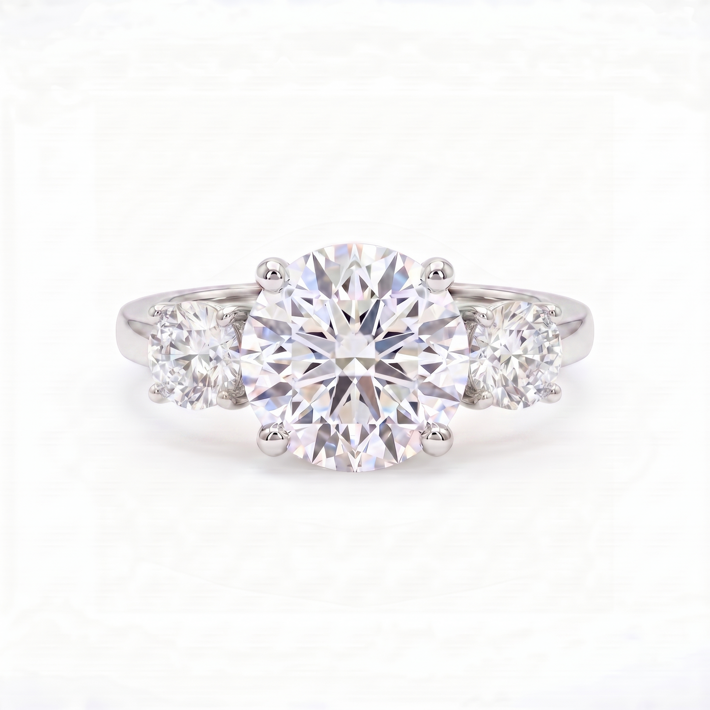 Juno Trilogy Ring – White Diamond